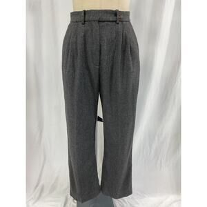 & Other Stories 'Straight' Gray Tweed Trousers Size 4